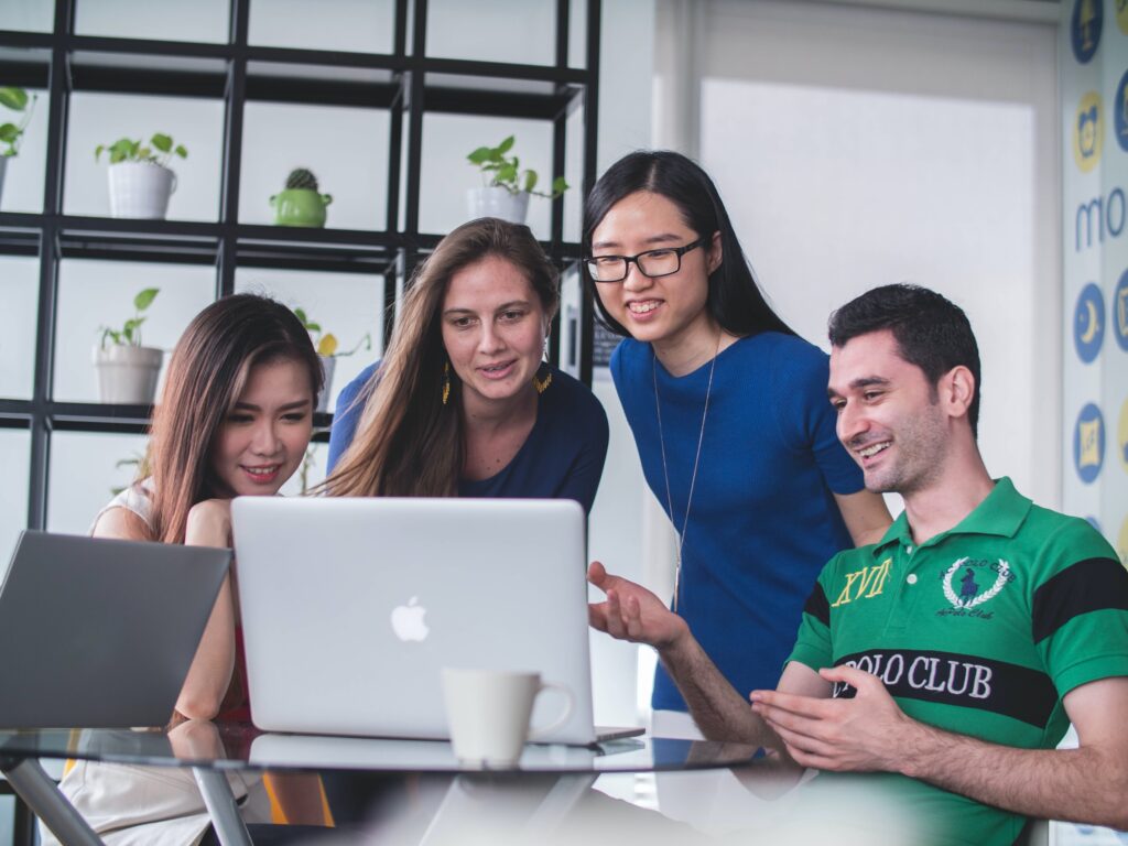 Group of People Working Workplace Positivity